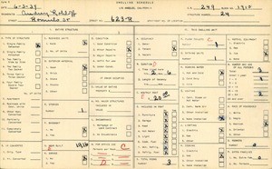 WPA household census for 623 ROMULO ST, Los Angeles