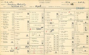 WPA household census for 1908 SICHEL ST, Los Angeles