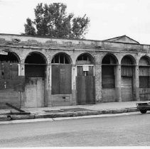 Photographs of Sam Brannan Building in Old Sacramento, prior to restoration