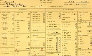 WPA household census for 140 S FICKETT, Los Angeles
