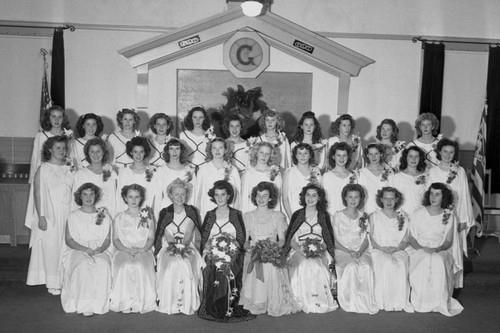 Huntington Beach Job's Daughters, December 1946