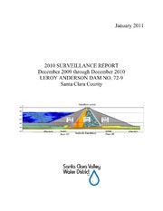 2010 Interim Surveillance Report : Leroy Anderson Dam, No 72-9, Santa Clara County