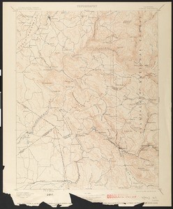 California. Sonora quadrangle (30'), 1897 (1912)
