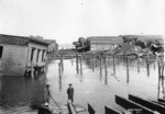 [Earthquake damage to Butchertown piers near Hunters Point]