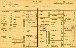 WPA household census for 232 WEST 49TH STREET, Los Angeles County