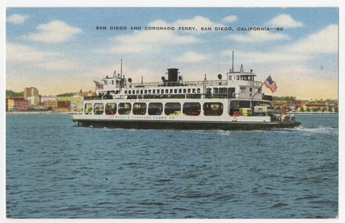 San Diego and Coronado Ferry, San Diego, California