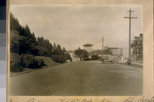 East on Buena Vista Ave. From the South Side of Buena Vista Park. Sept. 1924