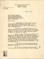 Letter from Tommy Tomilson, Chief of Internal Security at Granada Camp to Willard E. Schmidt, Chief of Internal Security at Tule Lake Camp, May 19, 1944