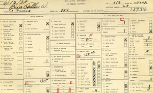 WPA household census for 954 S FRESNO ST, Los Angeles