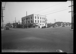 Intersection of East Washington Boulevard & South Central Avenue, Los Angeles, CA, 1935