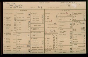 WPA household census for 817 W 41ST ST, Los Angeles County