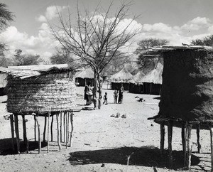 A village in the Owembe Valley, the region bordering Kariba Lake in Zambia's Southern Province