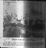 Grant School Is No More