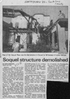 Soquel structure demolished
