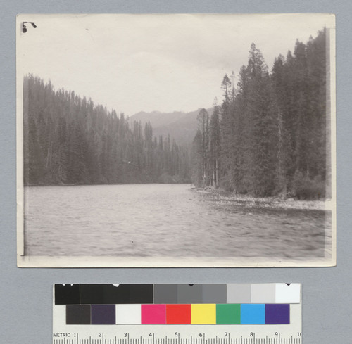 Mountain river or lake, Idaho trip. [photographic print]