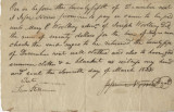 Note for the hiring of slave, Charles
