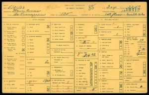 WPA household census for 135 SO EVERGREEN, Los Angeles