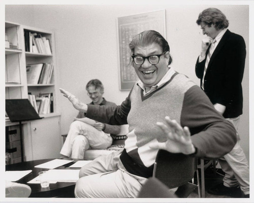 Photograph of Morton Feldman, composer