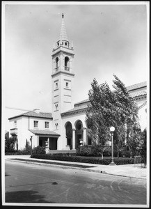 Exterior view of the Thirteenth Church of Christ Scientist, ca.1920-1960