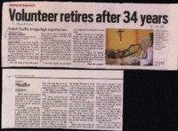Volunteer retires after 34 years
