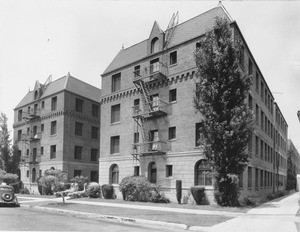 La Wanda Arms Apartments, 1217 N. Berendo Ave., Hollywood, 1936