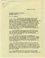 Letter from Julia Morgan to William Randolph Hearst, November 7, 1919