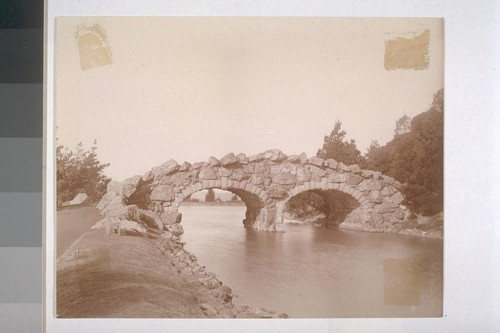 Stow Lake, Golden Gate Park. 1890s