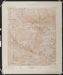 California. Mount Pinos quadrangle (30'), 1903 (1927)