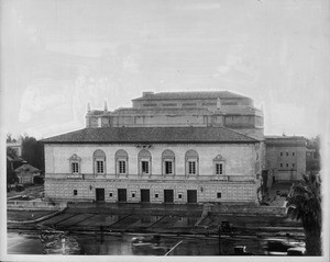 The first photo of Pasadena's Civic Auditorium, 1921