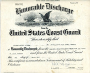 Honorable Discharge Certificate Awarded To Szukala, 1946