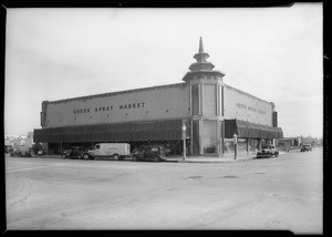 Green Spray Market, Southern California, 1932
