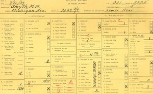 WPA household census for 2624 MICHIGAN, Los Angeles