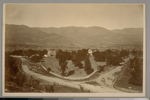 Montecito - Santa Barbara Co., California, April 21st, 1884