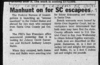 Manhunt on for SC escapees