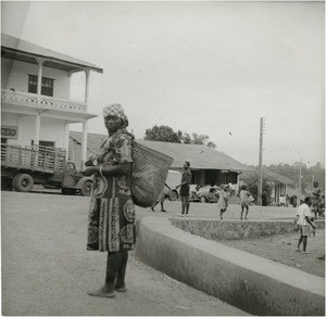 Around the central market of Yaounde, in Cameroon