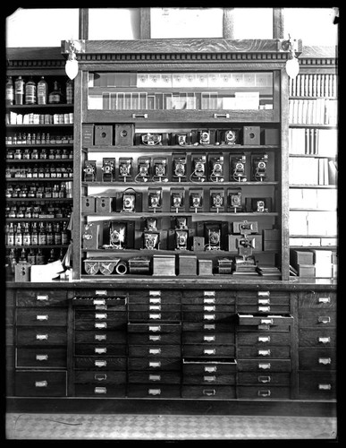 Vroman's bookstore, interior, showing photo supply section