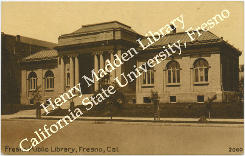 Fresno Public Library, Fresno, Cal