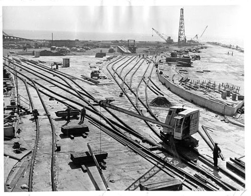 [Construction of the Mission Rock Terminal]