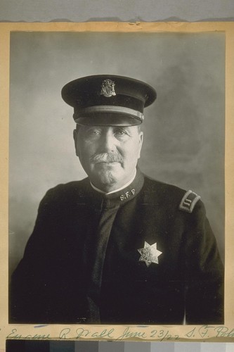 Capt. Eugene R. Wall, S.F. [San Francisco] Police Dept