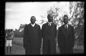 Pilato Sibane, Abel Mabunda and Gabriel Macavi, Mozambique, 7 November 1937