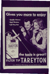Gives you more to enjoy the taste is great Filter Tip Tareyton