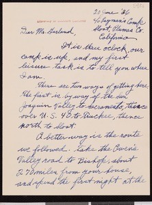 John Hodgdon Bradley, letter, 1936-06-20, to Hamlin Garland