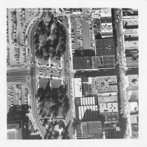 Aerial photograph of Market Street at San Antonio