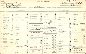 WPA household census for 360 5TH AVE, Los Angeles County