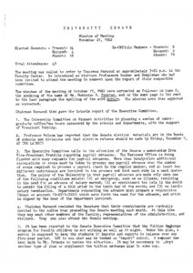 USC Faculty Senate minutes, 1962-11-21