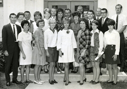 Avalon Schools, faculty, 1969-1970, Avalon, California (front)