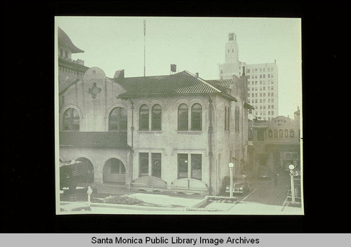 City Hall and Fire Department, Fourth and Santa Monica Blvd., Santa Monica, Calif., December 2, 1938