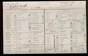 WPA household census for 634 W 99TH ST, Los Angeles County