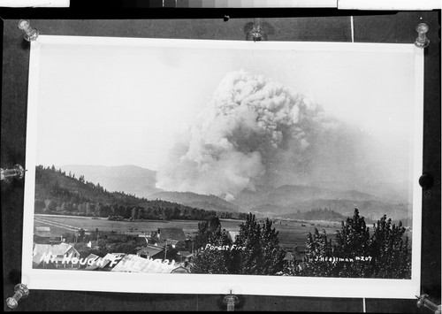 Mt. Hough Fire 1931 Forest Fire