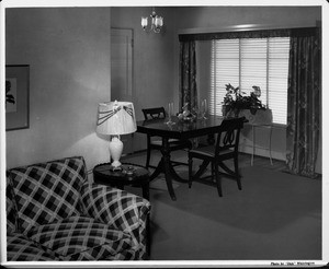 Home interior of 1948, dining room